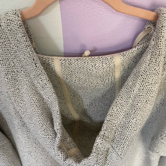 Drop shoulder Hooded Sweater - Picture 7 of 7